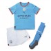 Manchester City Ilkay Gundogan #8 babykläder Hemmatröja barn 2022-23 Korta ärmar (+ Korta byxor)